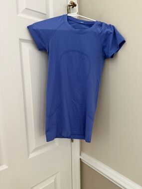 Swiftly Tech Royal Blue Lululemon Athletic Tee
